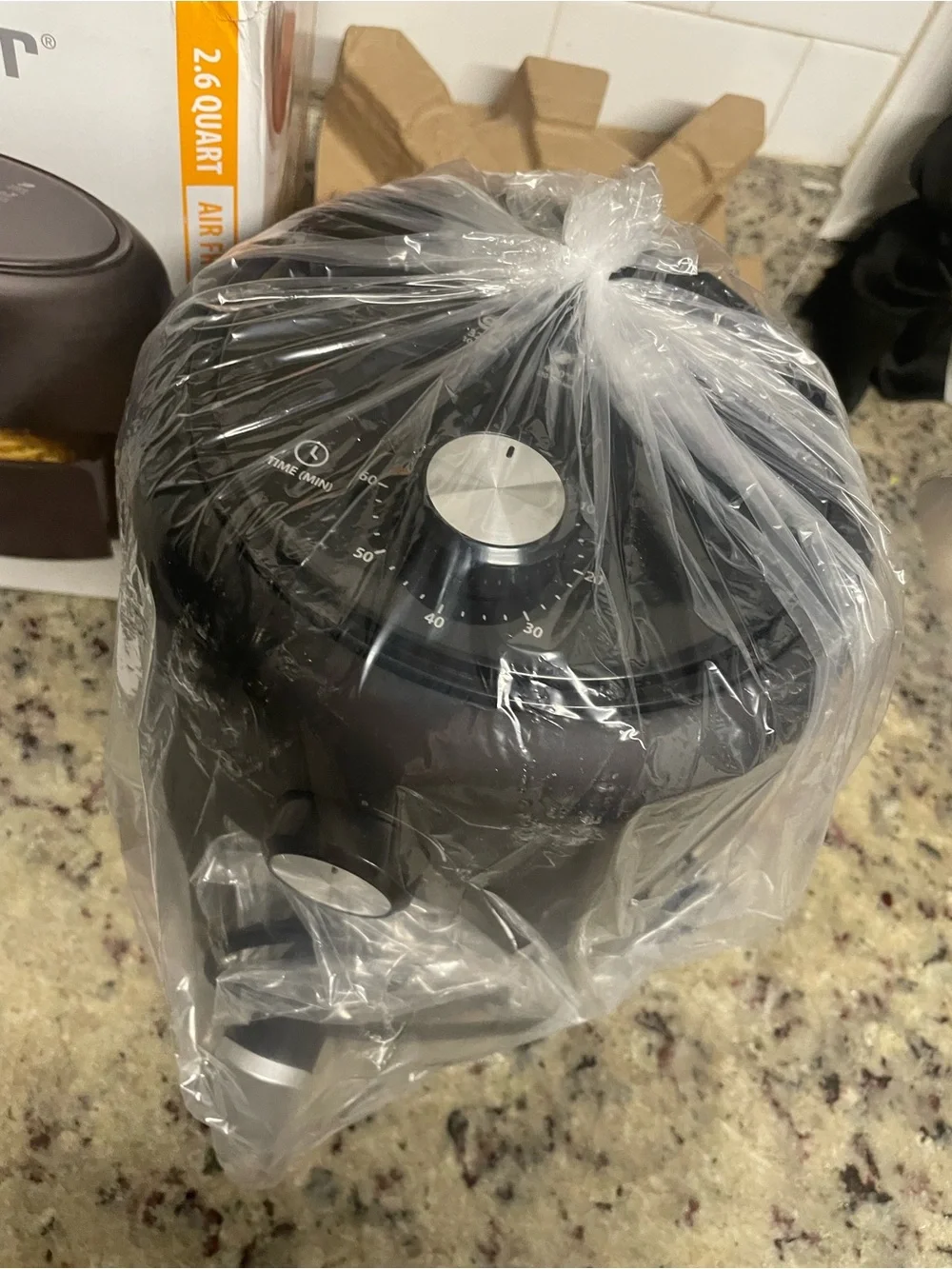 New Toastmaster air fryer 2.6 quart kitchen cooler appliance compact electric to